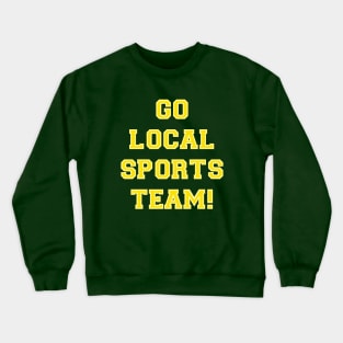 Go Sports! - Yellow Crewneck Sweatshirt